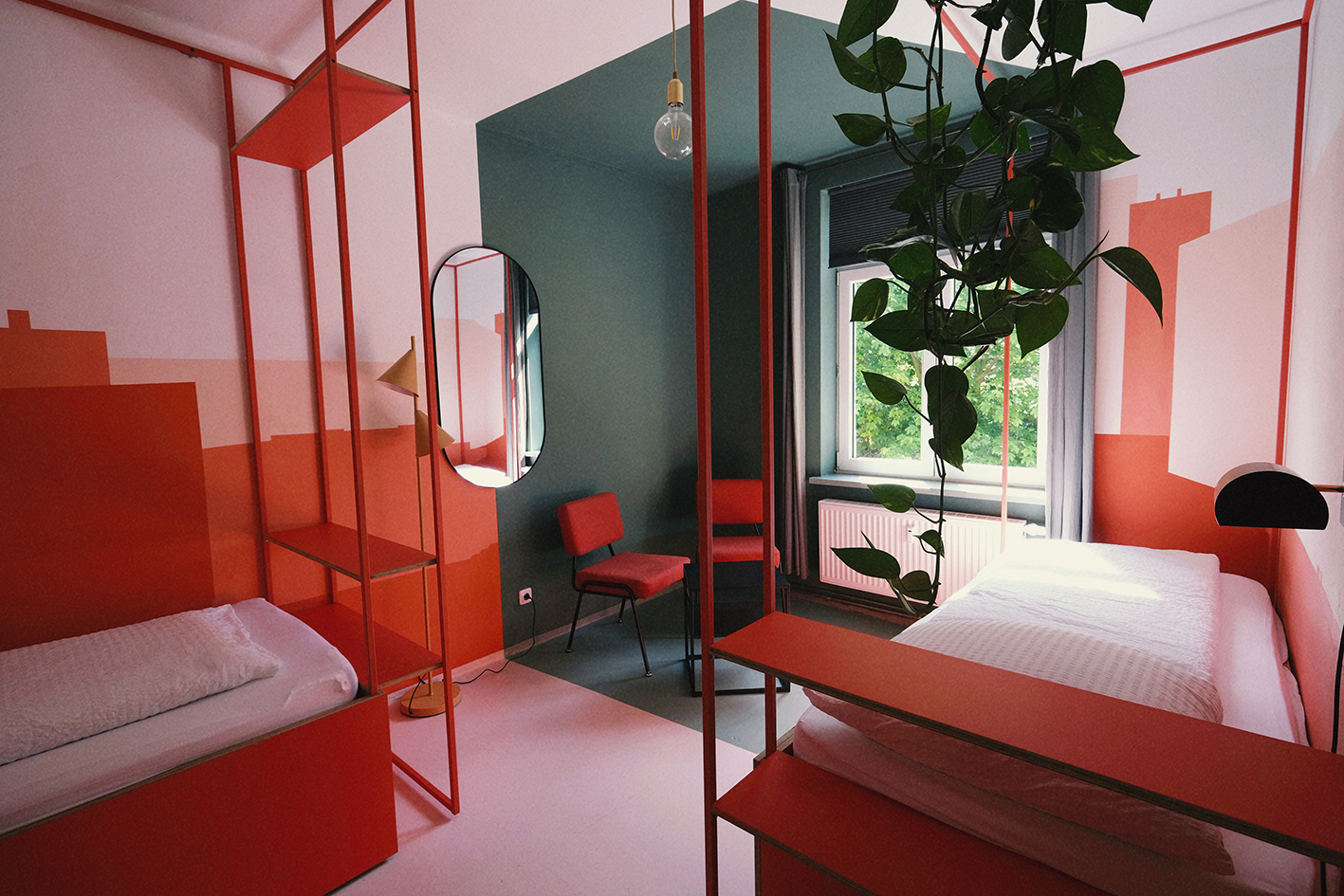 Hostel Eden Leipzig Zimmer